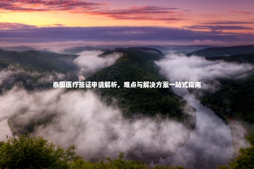 泰國醫(yī)療簽證申請解析，難點與解決方案一站式指南