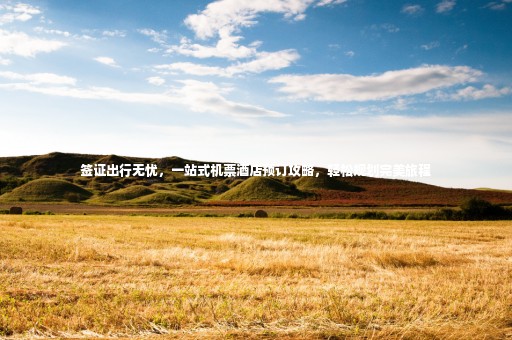 簽證出行無(wú)憂，一站式機(jī)票酒店預(yù)訂攻略，輕松規(guī)劃完美旅程
