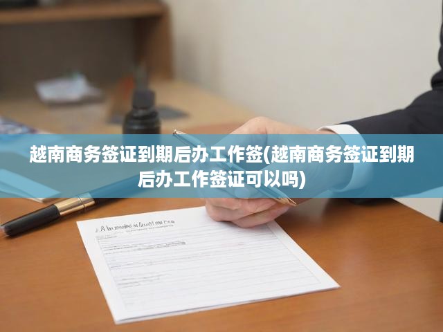 越南商務(wù)簽證轉(zhuǎn)工作簽證全攻略，流程解析與實操指南