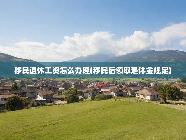 移民退休金領取攻略，詳析規(guī)定、流程及權益保障要點