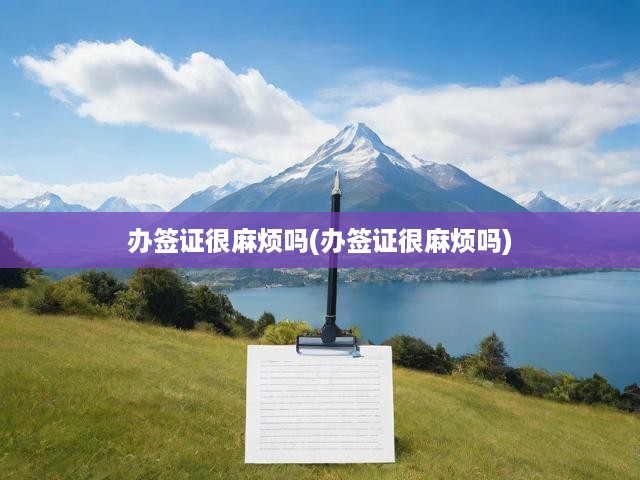 揭秘簽證辦理，流程解析及常見困擾全攻略