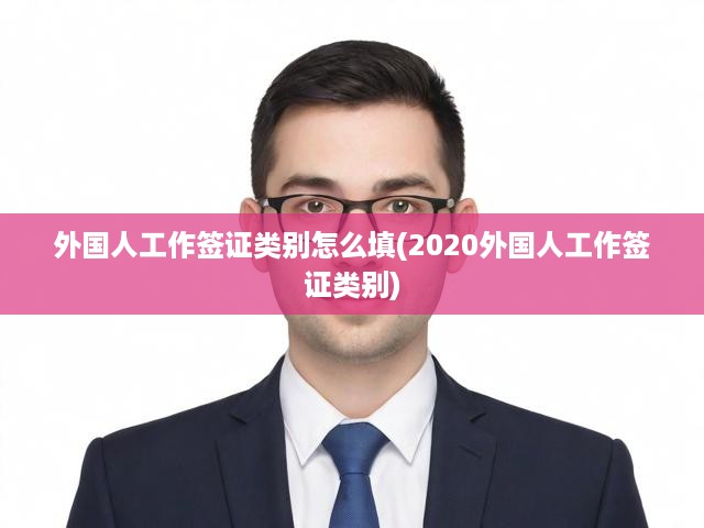 2020版外國(guó)人工作簽證類別詳解，選擇正確簽證類別的實(shí)用指南