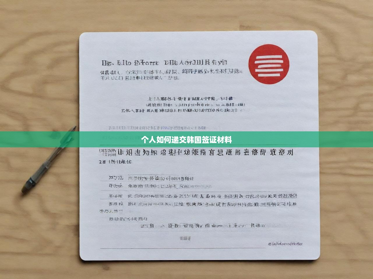 韓國簽證申請全攻略，個人材料遞交流程及關鍵提示