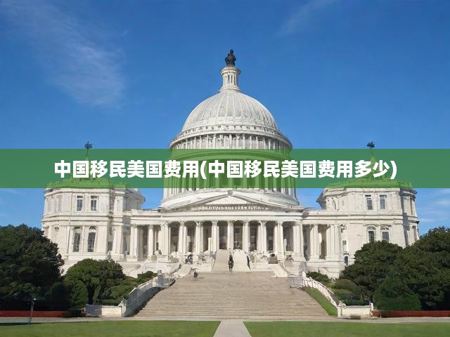 美國移民費用全解析，詳細預算規(guī)劃指南，助您清晰了解移民成本