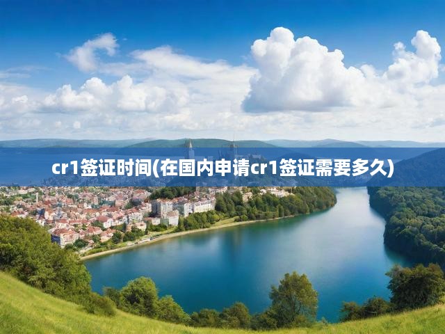 CR1簽證申請攻略，國內(nèi)流程詳解及辦理時間揭秘