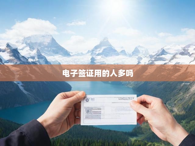 全球電子簽證申請(qǐng)便捷興起，人數(shù)激增趨勢分析報(bào)告