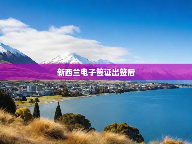新西蘭電子簽證出簽后