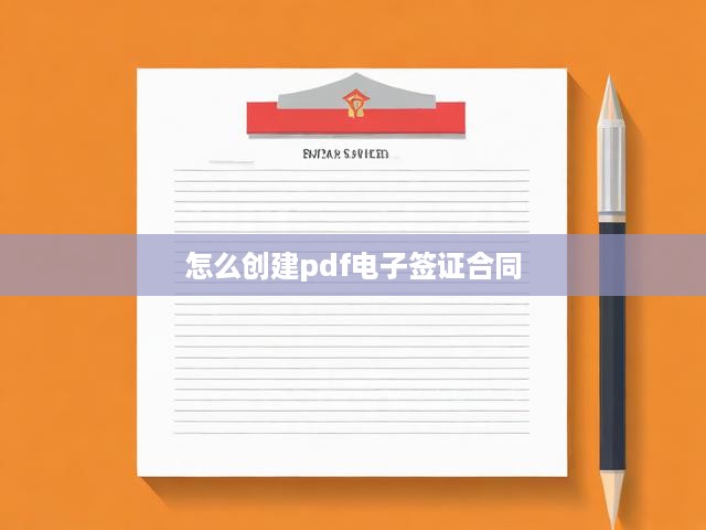怎么創(chuàng)建pdf電子簽證合同